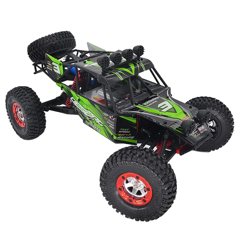 

KW-C03 Electric RC Buggy 1/12 Remote Control Car 2.4Ghz 4WD Desert Off-Road Truck 40KM/H High Speed All Terrain RC Rock Crawler