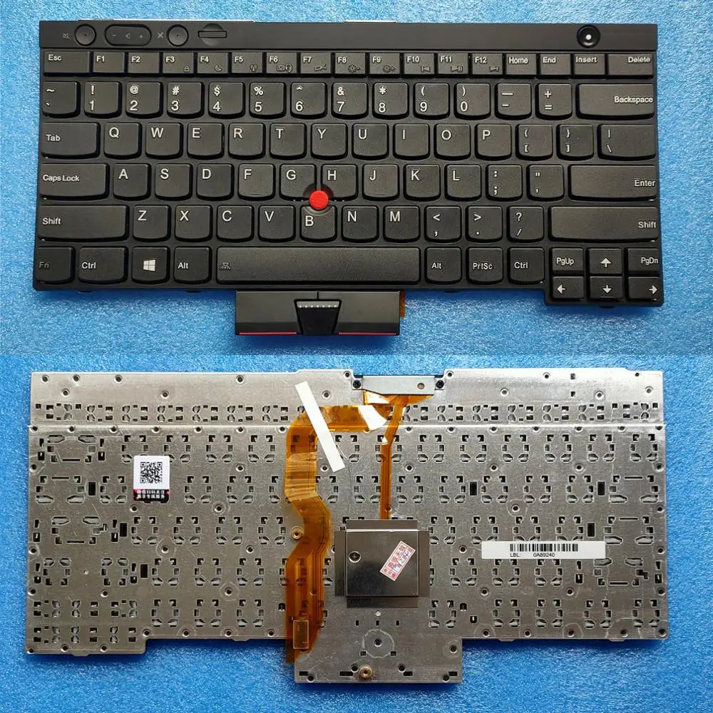 Новая Оригинальная английская клавиатура для Lenovo Thinkpad L430 T430 T430i T430S FRU 04X1315 04X1201