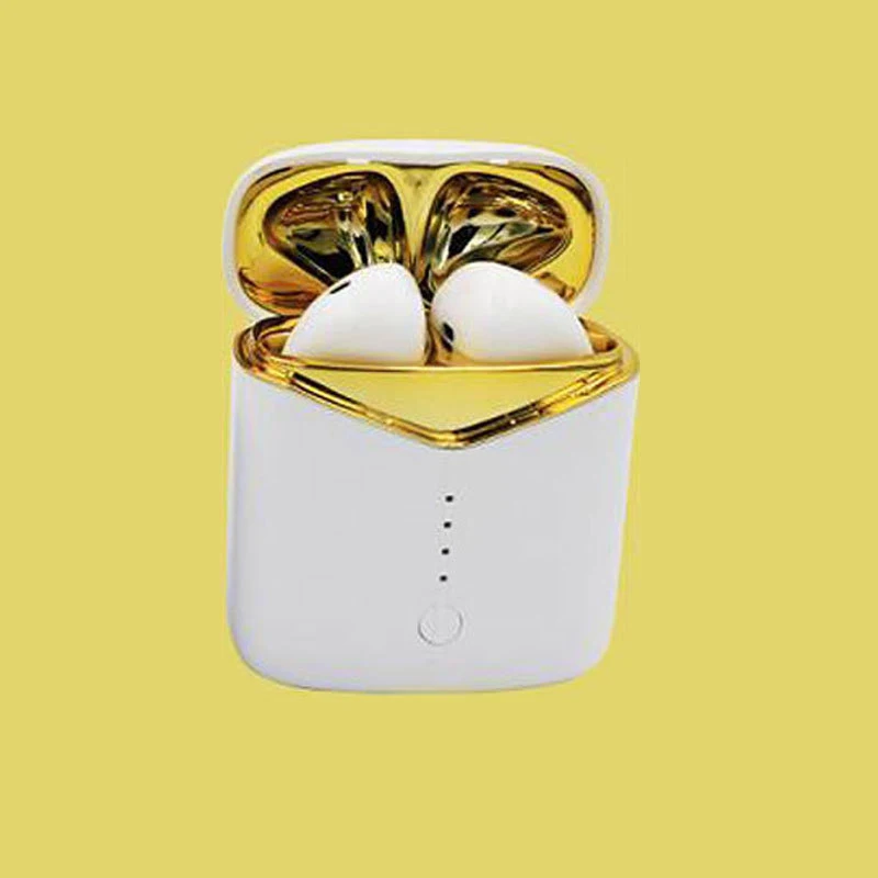 Electroplated gold Беспроводная bluetooth-гарнитура UTHAI D46 5.0TWS, сенсорная Водонепроницаемая HD стерео гарнитура с шумоподавлением - Цвет: Electroplated gold