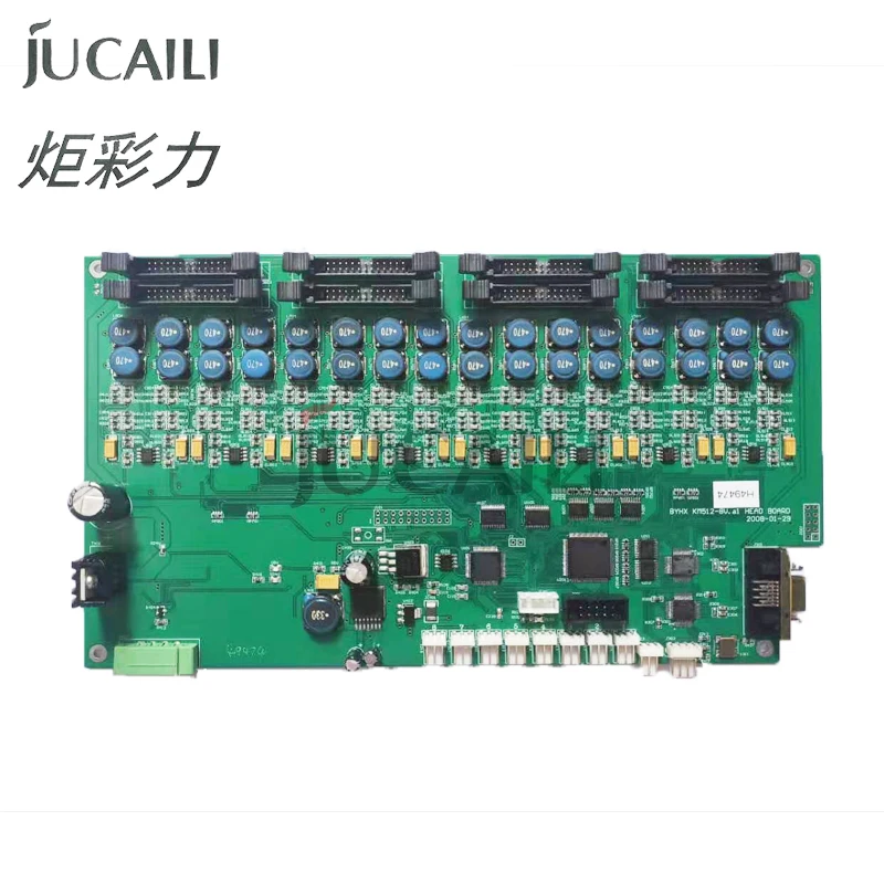 

Головная плата Jucaili BYHX Konica 512 8 для широкоформатного принтера Konica KM512, Картридж для струйного принтера Allwin Flora