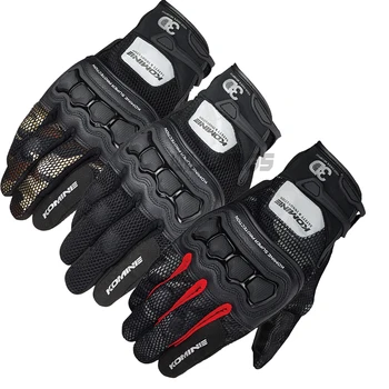 

Komine GK-215 Summer 3D Mesh Protective Gloves Motorbike Motorcycle Street Moto GK 215 Glove