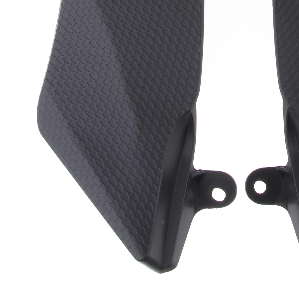 2 pieces Black Tank Side Cover Panel FAIRING Trim Cowl For YAMAHA YZF R1 2007 2008
