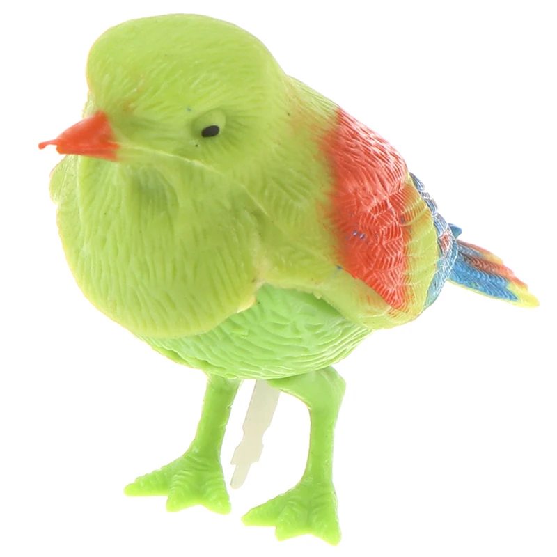 1Pcs Funny Electronic Pet Cage Decoration Toys Morning Bird Voice Control Music Bird Toy Simulation Cute Sing Song Bird Toy Doll