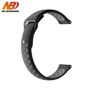 

NO-BORDERS 20mm Smart Bracelet Silicone band strap Colorful Smartwatch Accessories Strap for Z7 P68 I5 P70 T80 Smartwatch