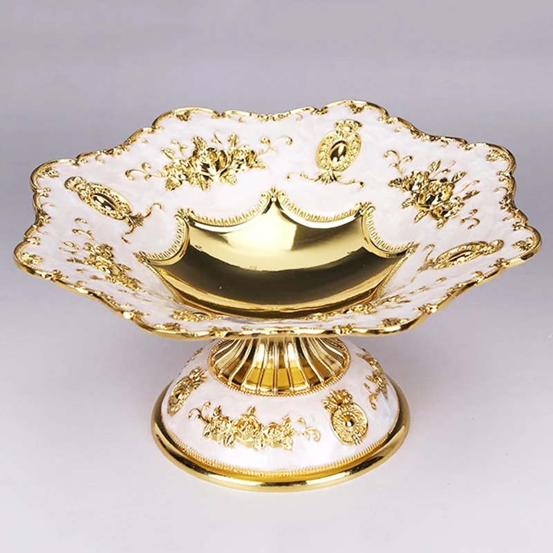 

1pc 3D Embossed Pattern Snack Dish Fruit Food Tray Plate Bowl Storage Containers