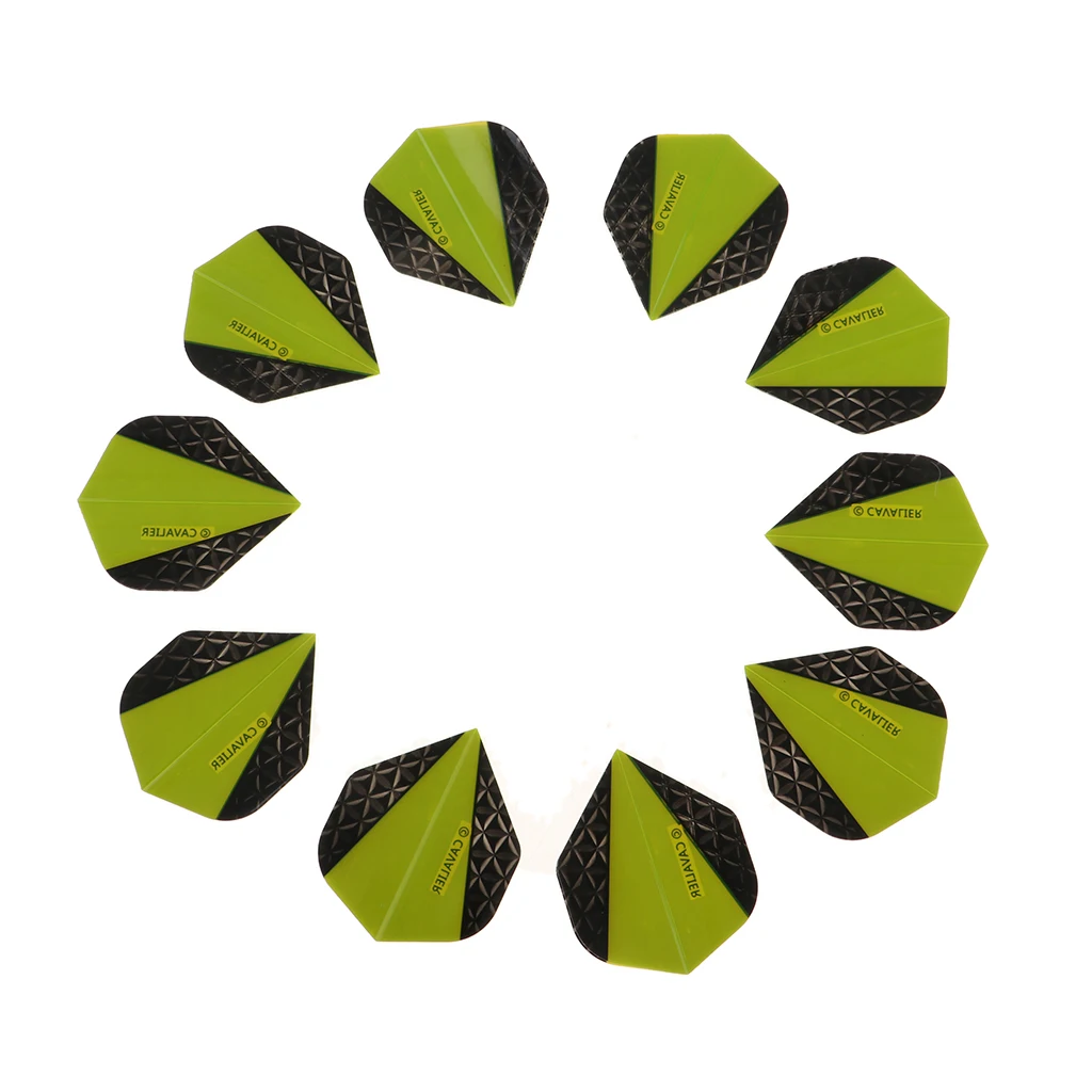 10Pcs Standard Shape Flights PET Extra Tough Thick Tail Accessories Dart Flights 10Pcs Standard Shape Flights PET Extra Tough Thick Tail Accessories Dart Flights