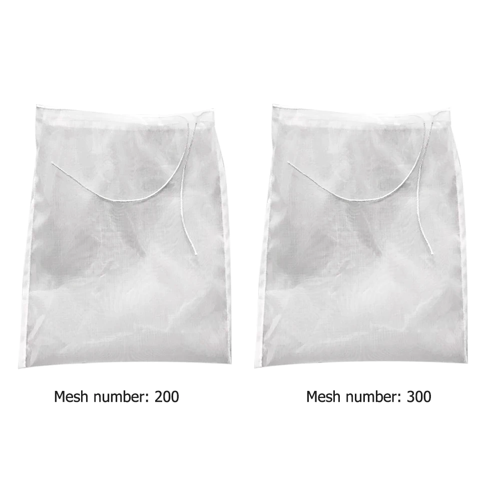 3er Réutilisable nussmilch sachet cordon de serrage Küchensieb feinsieb 20x30cm NEUF