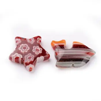 

Glass bead drilling semi-boring mixed loose bead diy accessories accessories