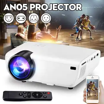 

1080P HD Projector USB 130 inch Smartphone Display 7000 Lumens 3D Home Theater Multimedia Player HDMI Movie Proyector