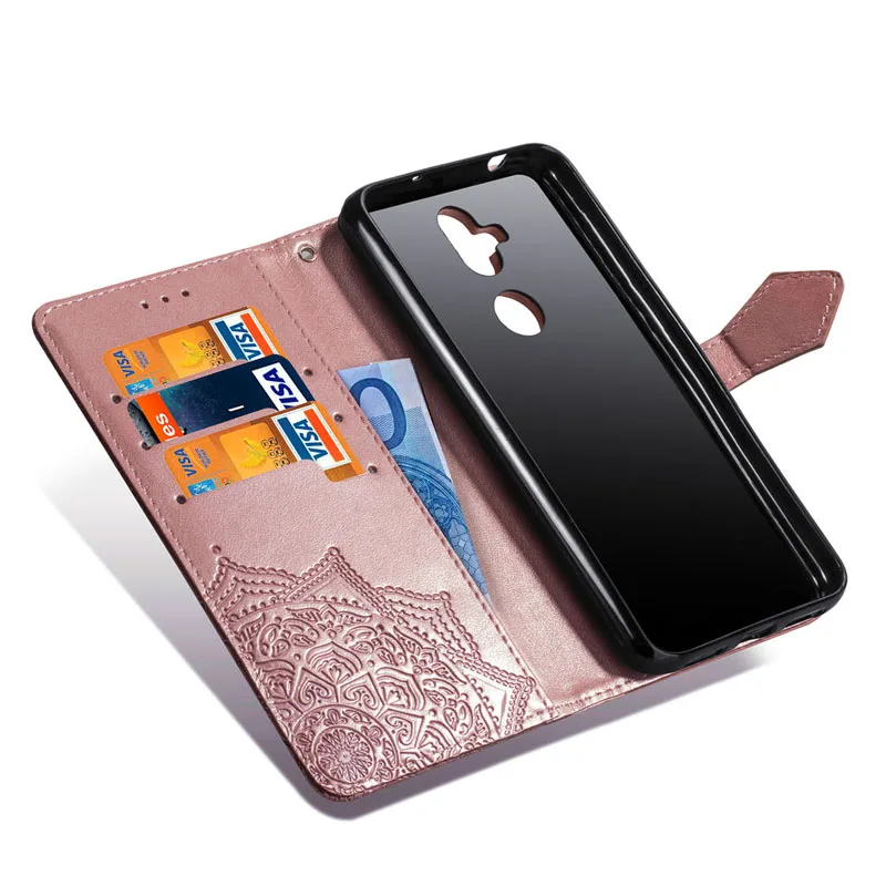 Тисненый кожаный чехол для Asus Zenfone 5 Lite ZC600KL книжка телефона оболочка|Бамперы| |