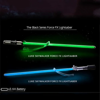 

Jedi Knight Luke Skywalker Darth Vader Kylo Ren Lightsaber Cosplay The Force Arena Lightsword With Sound Effect Luminous Toys