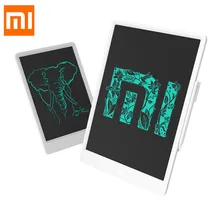 Xiaomi Mijia 10/13. 5 pulgadas niños LCD escritura a mano pequeña pizarra tableta de escritura con bolígrafo Digital dibujo electrónico Imagine Pad(China)