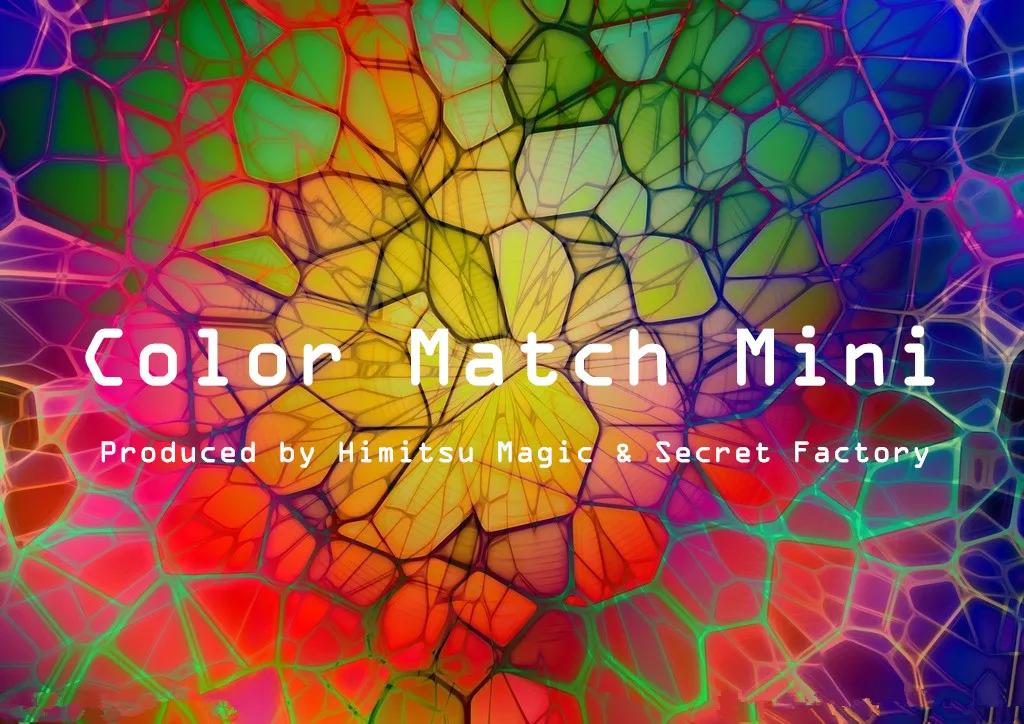 Цветная ручка предсказаний-color Match Mini, сценический магический реквизит, фокусы, крупным планом, аксессуары, Magie Профессиональный иллюзия