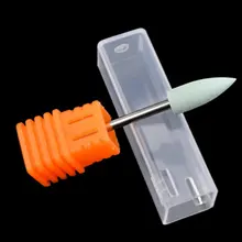 Горячее предложение, 1 шт. резиновый силиконовый сверло для ногтей с цилиндрической головкой, гибкий полировщик, маникюрный аппарат, аксессуары для маникюра, пилочки, инструменты для полировки