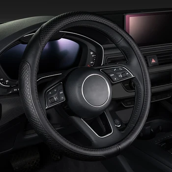 

Universal Car Steering Wheel Cover Anti-Slip Auto for Vw Amarok Beetle Fusca Caddy Gol Golf 2 3 4 5 6 7 Mk2 Mk3 Mk4 Mk5 Mk6 Mk7