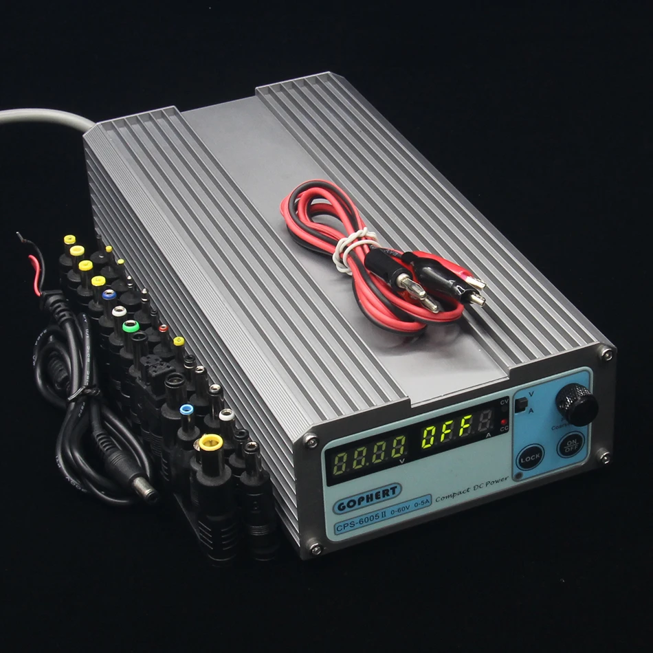 Cps6005 Mini Digital Adjustable Switching Dc Power Supply Ovp/ocp/otp Low Power 60v 5a