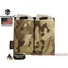 Emersongear быстро тянет двойной M4 Mag мешок тактический модульный Открытый Топ 5,56 223 подсумок страйкбол охота MOLLE приятели лямки
