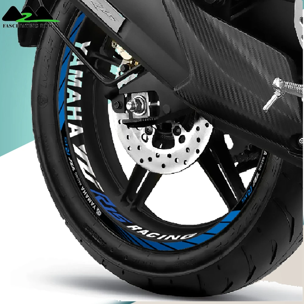 Наклейка для мотоцикла Yamaha fyz R15 V2 V3 Светоотражающая полоса цветная наклейка |