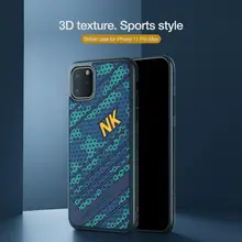 3D текстура спортивный стиль Striker чехол s для Iphone 11 Pro Max чехол Nillkin Мягкий ТПУ+ Жесткий PC силиконовый задний Чехол против отпечатков пальцев