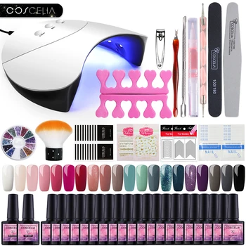 

COSCELIA 8ML Gel Manicure Set For Nails All For Manicure Set For Nail Art Set All For Manicure Sets All For Nails And Design