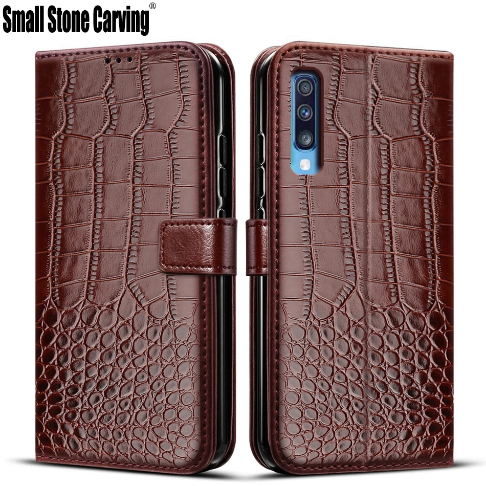 Phone Covers For Samsung Galaxy A70 Case Flip Leather Book case For Samsung A70 Case Wallet Magnetic Luxuxy A 70 Cover