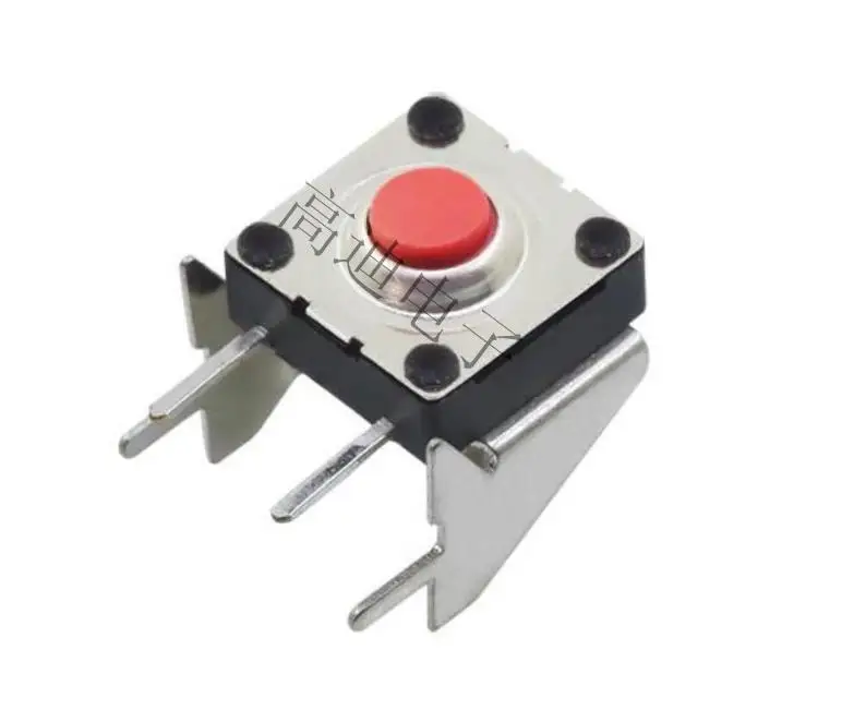 Боковой сенсорный выключатель Водонепроницаемый под углом 90 градусов, кнопка включения горизонтальная сторона Водонепроницаемый Водонепроницаемая кнопка переключателя сбоку