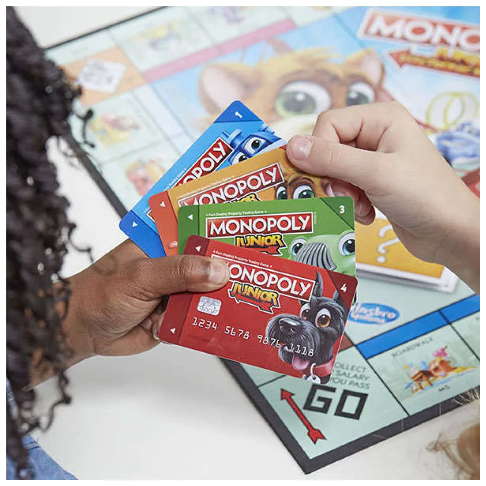 Настольная игра Монополия Джуниор с карточками Hasbro Gaming E1842