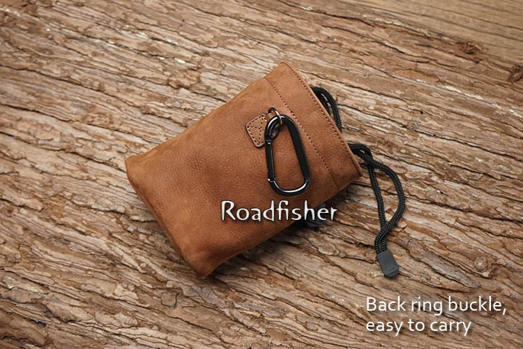 Leather camera bag pocket -5