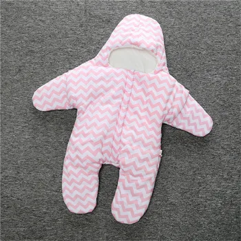 

Winter Spring Autumn Thick Warm Cute Baby Infant Toddler Newborn Romper Star Costumes Kids Daily Coat Legs Sleeping Bag Jumpsuit