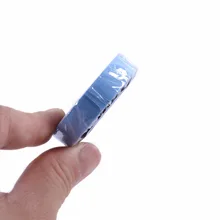 1 рулон 1 см* 3 ярдов супер волосы синяя лента Двухсторонняя клейкая лента для наращивания волос/парик шнурка/парик