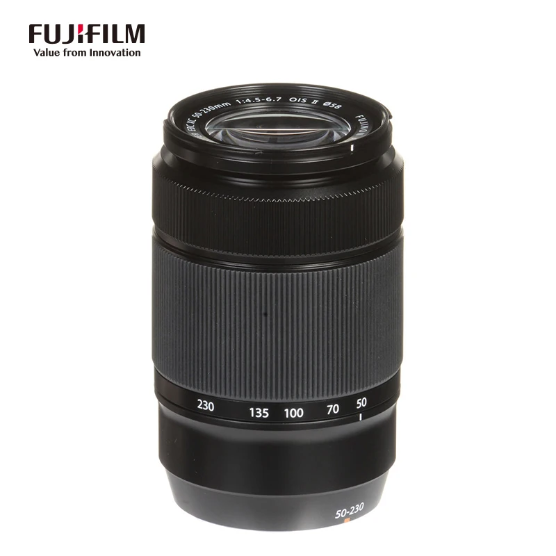 Fujifilm Xc Lens Fujinon Telephoto Zoom Lens Xc50 230mm F4 5 F6 7 Ois F Xc50 230mmf4 5 6 7 Ois Silver Lenses Electronics