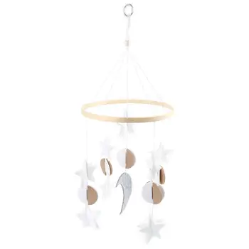 

Baby Crib Felt Pendant Musical Mobile Rattle Infant Cot Wind Chime Bed Bell Toys