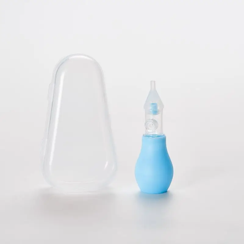 Носовой аспиратор детский всасывающий зажим для носа твердый силиконовый насос антиобратное всасывающее устройство безопасный нетоксичный Подарочная коробка из двух частей