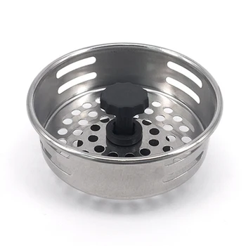 

Basin Floor Drain Bathroom Stainless Steel Strainer Filter Cover Kitchen Sink Closed Type Hair Catcher Sewer Shower Stopper