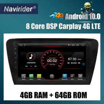 

Built in 4G Lte car Intelligent navigation tape recorder 10 android car gps radio multimedia player for skoda Octavia 2015