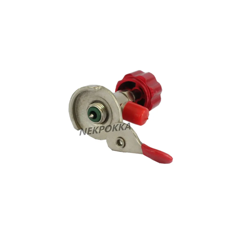 R134a R12 R410a R404a R407a R600a R22 A/C открывалка для бутылок с хладагентом, может открываться любая бутылка с хладагентом, распределительный клапан