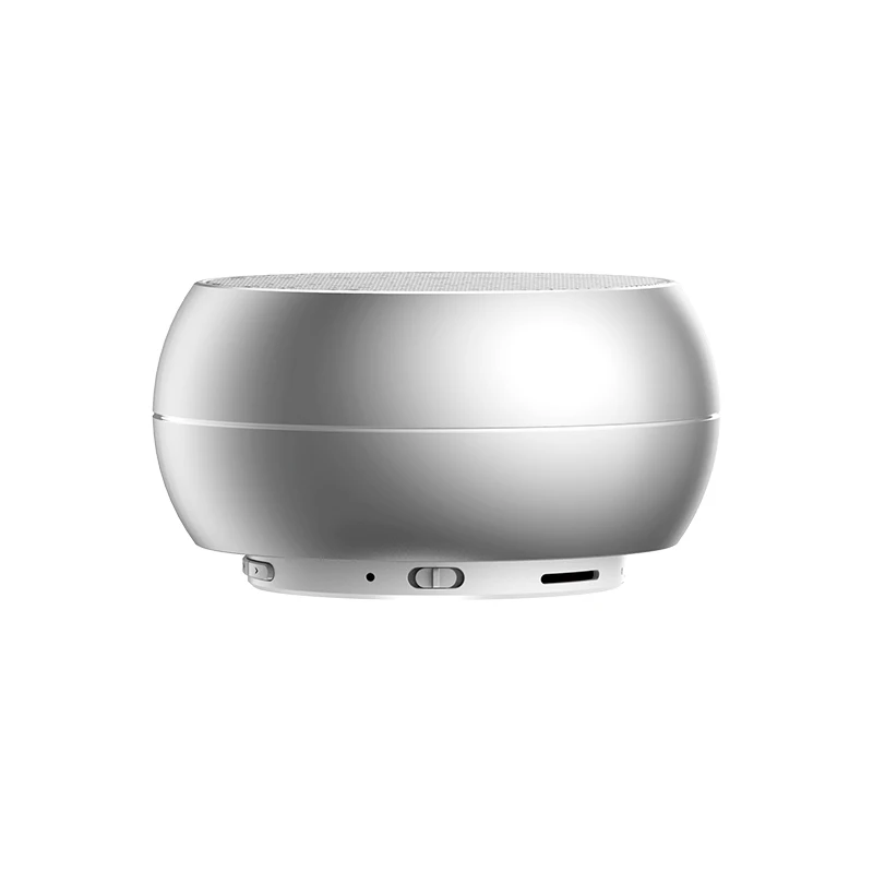 JOYROOM Bluetooth беспроводной динамик бас из нержавеющей стали портативный динамик - Цвет: SILVER