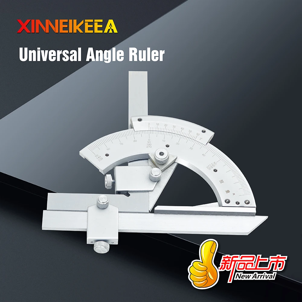 No Parallax Universal Angle Ruler Cursor Protractor Tools Precision Parts Measurement Calipers Measuring Range 360 Degrees | Инструменты