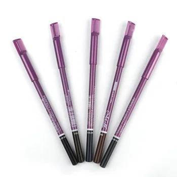 

New Two Sides 5 Colors Waterproof Drawing Pencil With Comb For Eyebrows Makeup Practical 2 in 1 Eyebrow Enhancers