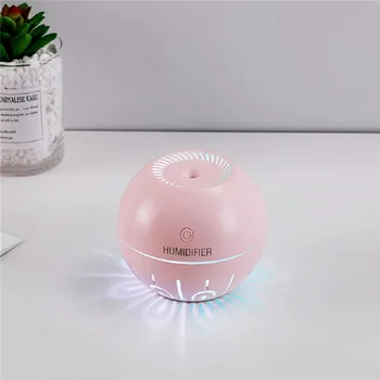 

Portable USB Mini Humidifier Rechargeable Ultrasonic Essential Oil Aroma Diffuser Car Mist Maker Humidifier for Home with Light