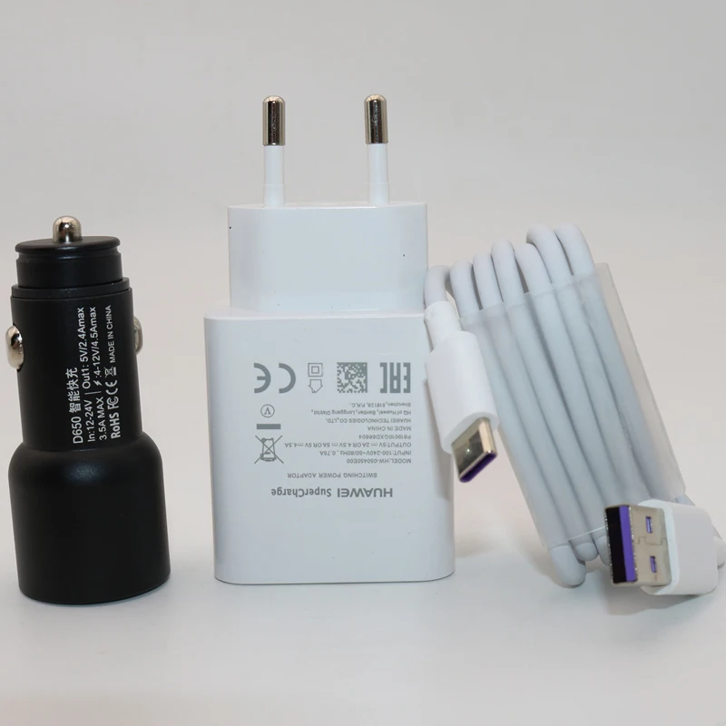 Для huawei Supercharge автомобильное зарядное устройство из металла FCP Быстрая зарядка для huawei P30 P20 P10 P9 Plus mate 30 20 10 9 8 Pro Lite Honor V20 V10