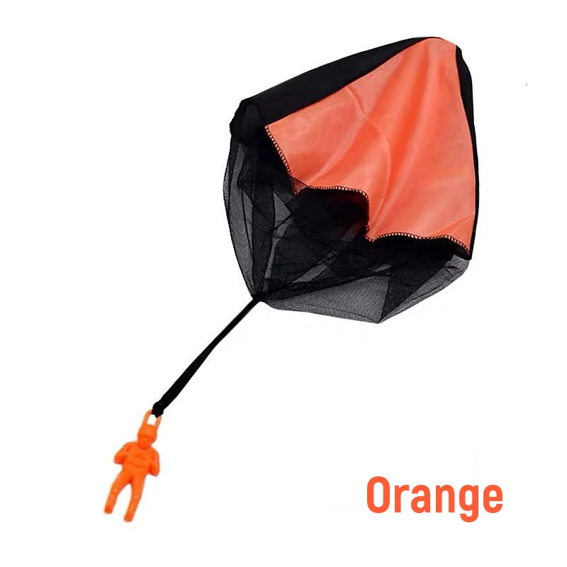 2PCS Hand Throw Soldier Parachute Toys Indoor Outdoor Games for Kids Mini Soldier Parachute Fun Sports Educational Toy Gifts Boy 10