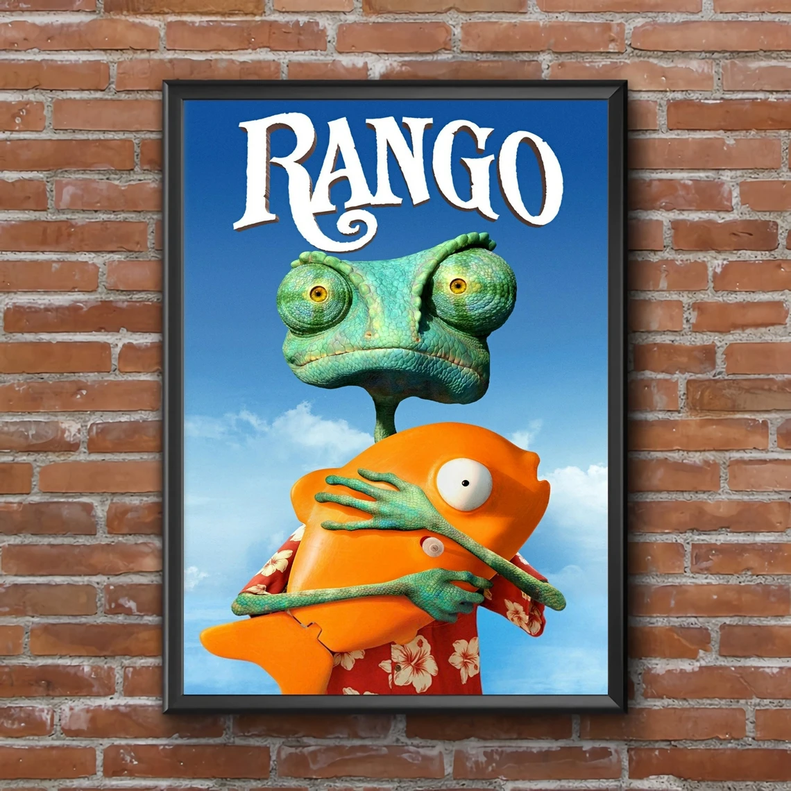 Rango Movie Poster Home Decor Classic Movie Cover Art Photo Canvas Poster  Print Wall Painting, No Frame - Painting & Calligraphy - AliExpress