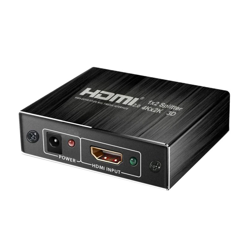 4K 60Hz HDMI 2,0 сплиттер 1X2 сплиттер HDMI 2,0 4K Поддержка HDCP 1,4 UHD HDMI сплиттер 2,0 переключатель коробка для PS4 проектор Us Pl