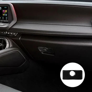 

Car Carbon Fiber Mouldings Frame Glove Box Trim Cover for Chevrolet Camaro 2017-2019 Protection Stickers Automobiles Accessories