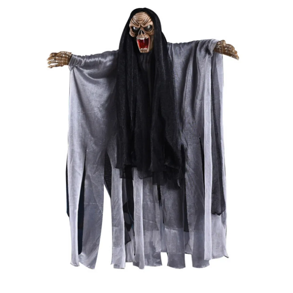 

Halloween Electric Skull Tricky Horror Toy Party Game Crafts Props BJStore