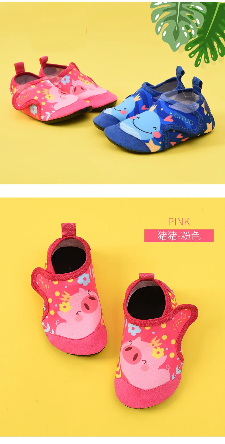 Spring And Autumn Children's Non Slip Soft Soled Floor Socks Shoes Boys loafers Home slippers Girls Shoes 1-3-15 Years Old children's sandals near me