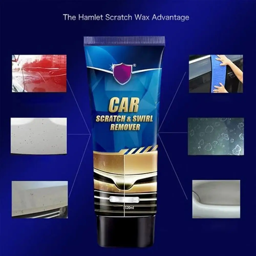 60/120ml Car Scratch Paint Auto Polishing Repair Tool Scratch Remover Maintenance Care Wax Grinding Compound Wax Restoring Tools