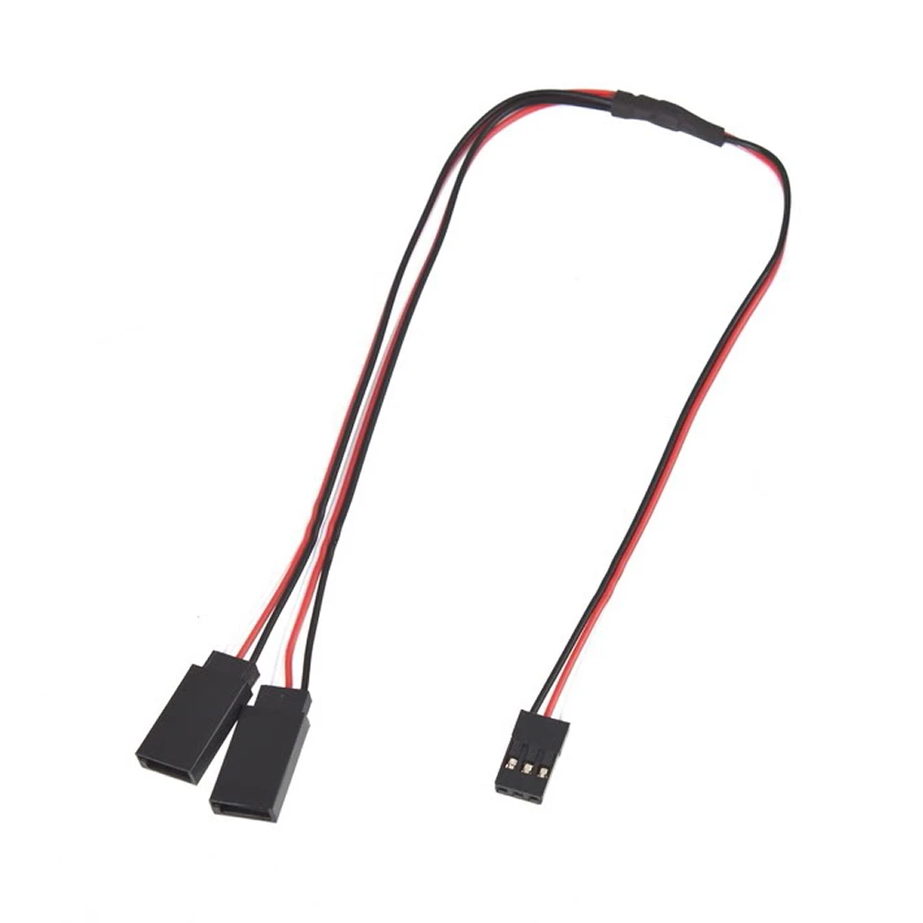 

300MM 30CM Y Type Extended Line Y Extension Lead Wire Cable for Futaba JR remote control qouacopter Discount Brand New