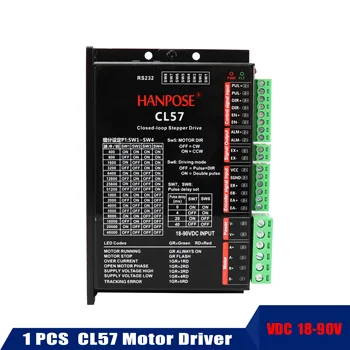 

CL57 Hybrid Servo motor Drive with 57 Series Closed-Loop Motor Current: 7A Subdivision Range: 200~51200ppr for 3D printer